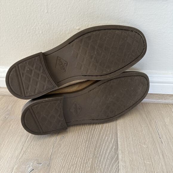 Sperry Manchester Penny Loafers Sand Mens Suede Leather Office Preppy main image 8